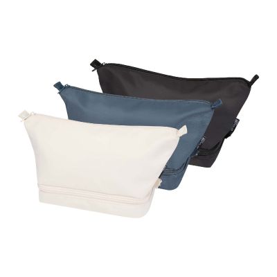 TRIP AWARE™ - recycled travel toiletry bag 6L