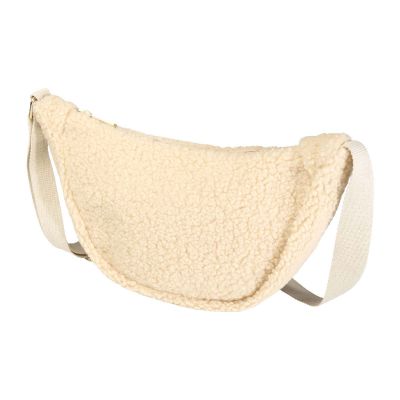 BEAR - GRS recycled sherpa crossbody bag 3L