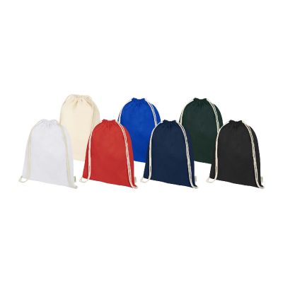 ODISHA - 140 g/m² OCS organic drawstring bag 5L