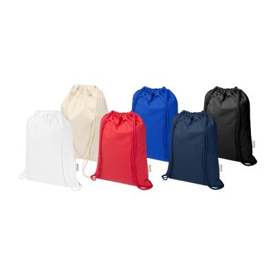 PERU BLEND - 180 g/m² GRS recycled drawstring bag 5L