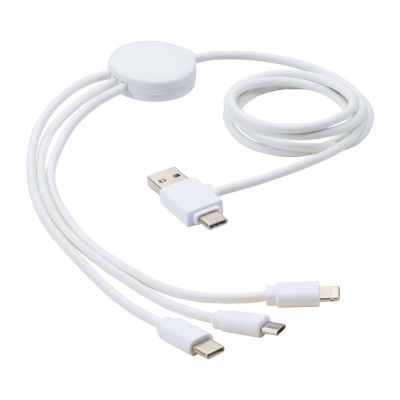 PURE - 5-in-1 charging cable with antibacterial additive