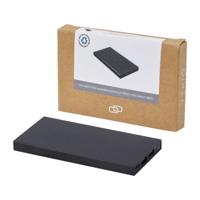 CONNECT - 5000 mAh recycled aluminium power bank