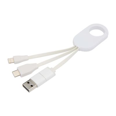 TROOP - 4-in-1 recycled plastic charging cable