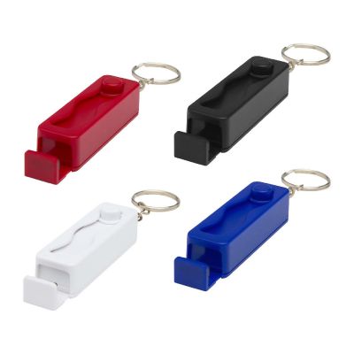 AGGIA - recycled plastic phone stand with fidget toy