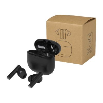 ALTERF - recycled plastic True Wireless Bluetooth earbuds with silicone eartips