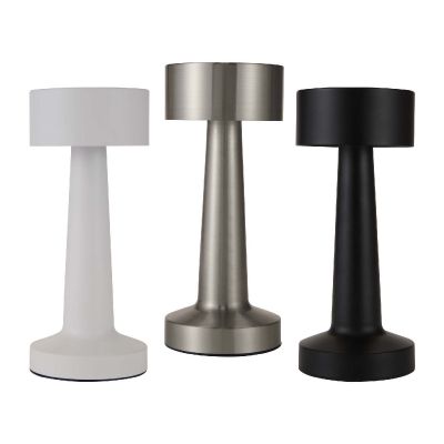 ALUDRA - rechargeable dimmable table lamp with 3 light modes