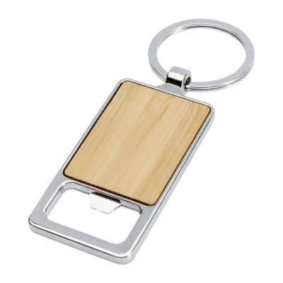 SNAPPER - bamboo keychain with bottle opener