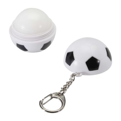 OREGON -Rami football-shaped vanilla lip balm with SPF 15 and keychain