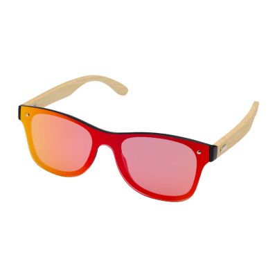 TAN - sunglasses with bamboo temples