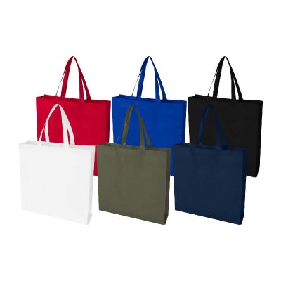 ECOSEAL -EcoSeal GRS recycled nonwoven gusset tote bag 12L