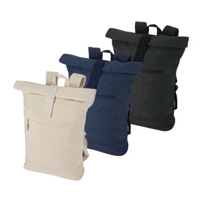 RECANVAS - 14” GRS recycled rolltop backpack 16L
