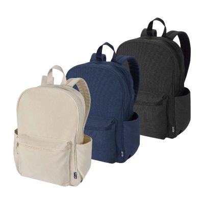 RECANVAS - 15.6” GRS recycled city backpack 16L