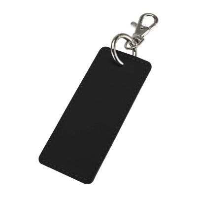 RESI PLUS - GRS recycled rectangle charm keychain