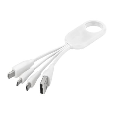 TROUP - 4-in-1 charging cable with type-C tip