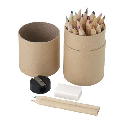 WOODBY - 26-piece coloured pencil set