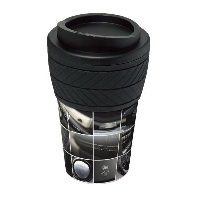 TYRE-GRIP -Brite-Americano® tyre 350 ml insulated tumbler
