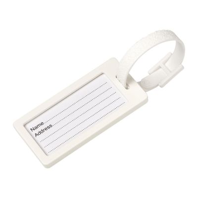 RIVER - recycled window luggage tag