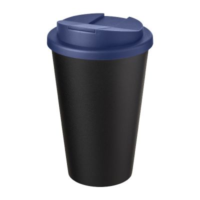 AMERICANO® - Eco 350 ml recycled tumbler with spill-proof lid