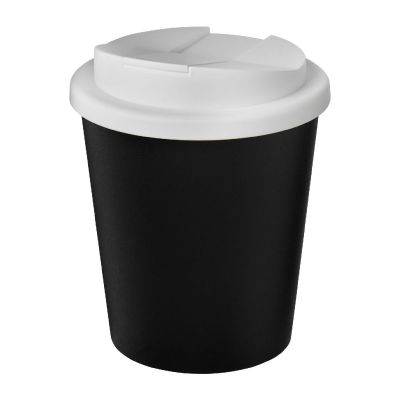 AMERICANO® ESPRESSO - Eco 250 ml recycled tumbler with spill-proof lid