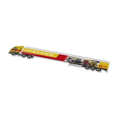 TAIT - 30cm lorry-shaped recycled plastic ruler