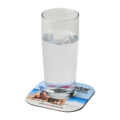 BRITEQUADRO -Brite-Mat® square coaster