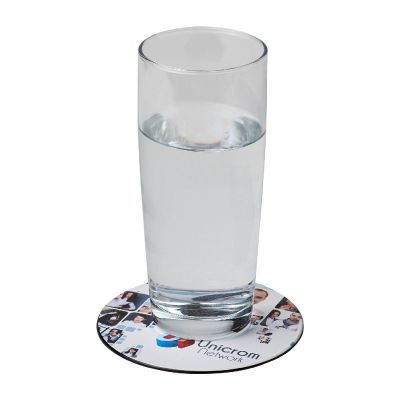 BRITEROUND -Brite-Mat® round coaster