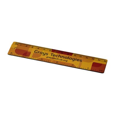 TERRAN - 15 cm ruler from 100% recycled plastic