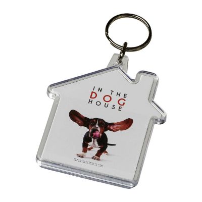 COMBO - house-shaped keychain