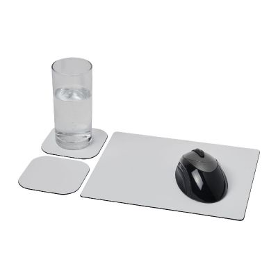 BRITEDESK 3 -Brite-Mat® mouse mat and coaster set combo 3