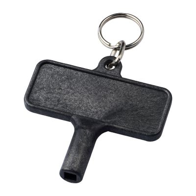 LARGO - plastic radiator key with keychain