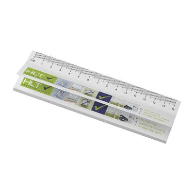 FOGLIETTI ADESIVI -Sticky-Mate® recycled sticky notes with printed 15 cm ruler