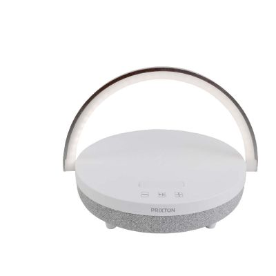 W -Prixton 4-in-1 10 Bluetooth® speaker with LED light and wireless charging base