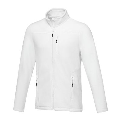 AMBER - men's GRS recycled full zip fleece jacket