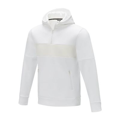 SAYAN - men's half zip anorak hooded sweater