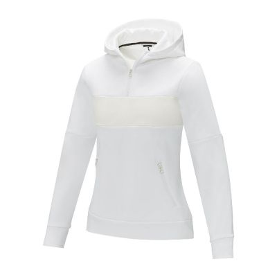 SAYAN - women's half zip anorak hooded sweater