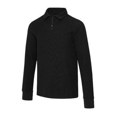 ZEUS -Apollo 245 g/m² long sleeve unisex half zip polo