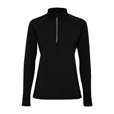 ESTAMBUL - 200 g/m² long sleeve women's half zip sweatshirt