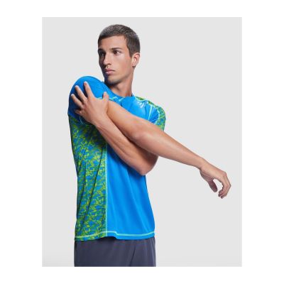 OSWEGO - Raglan sleeves technical t-shirt with sublimated panels