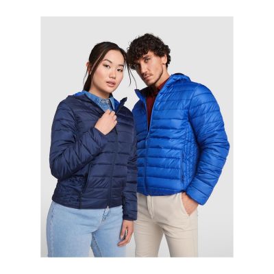 PITTSTON - Quilted jacket with feather touch filling and hood