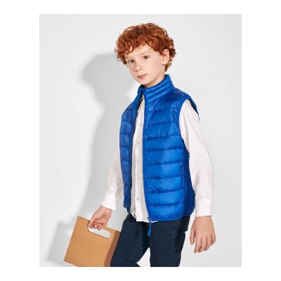 CHAMPAIGN KIDS - Gilet vest with feather touch filling