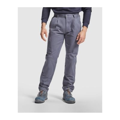 BROOKS - Long work trousers in cotton fabric