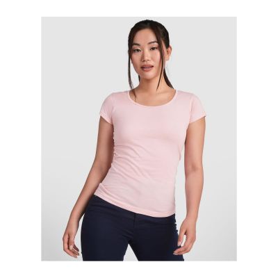 POMONA - Short-sleeve t-shirt with ribbed crew and wide neckline