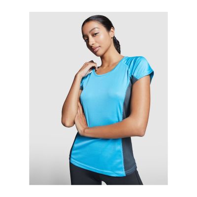 AOSTA - Technical t-shirt combined in two polyester fabrics