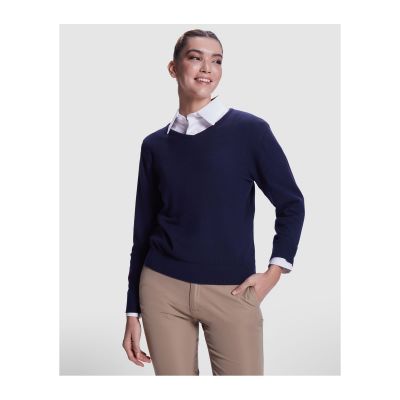 YARMOUTH - Fine knit V-neck jumper for women