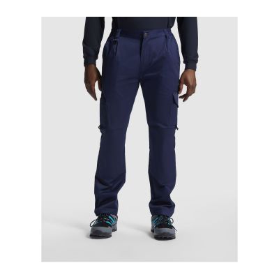 BURLINGTON - Long straight-cut work trousers without pleats