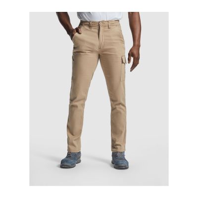BUTTE - Thick long trousers with elastane