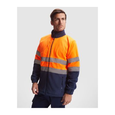 BOLOGNA - High-visibility fleece jacket