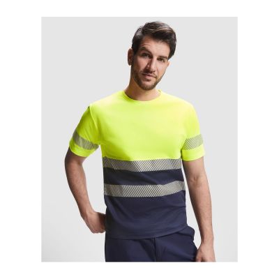 BOTSWANA - Technical high-visibility short-sleeve t-shirt