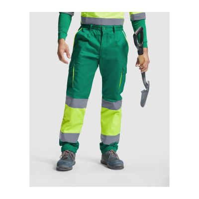 BOZEMAN - Lined high-visibility multipocket long trousers