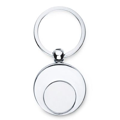 EURING - Metal key ring with token
